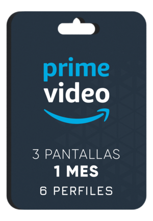 PRIME VIDEO 3 DISPOSITIVOS  6 PERFILES