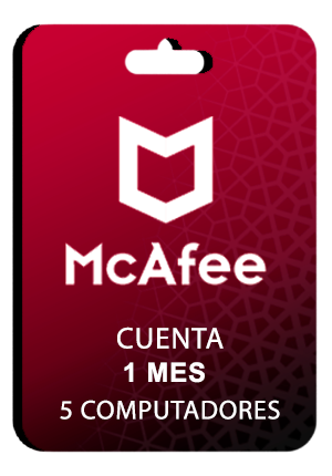 MCAFEE 5 DISPOSITIVOS
